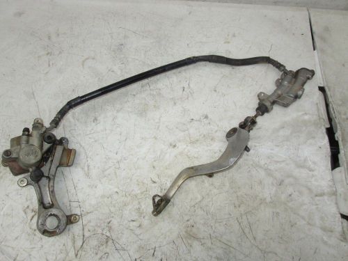 04 yz 450f rear brake system oem stock #2