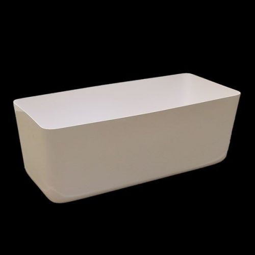 Skiers choice moomba supra white 35 1/8 x 16 3/8 inch plastic boat tub liner