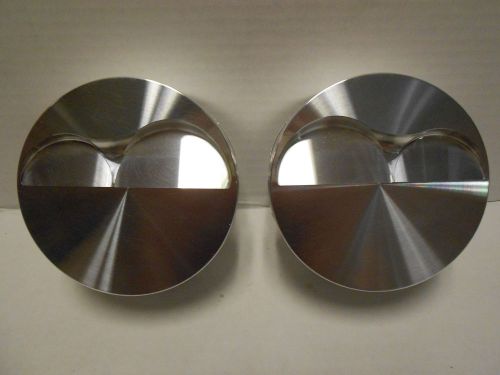 Je pistons chevrolet small block dart 17 deg heads flat top 4.150" .927" set/8