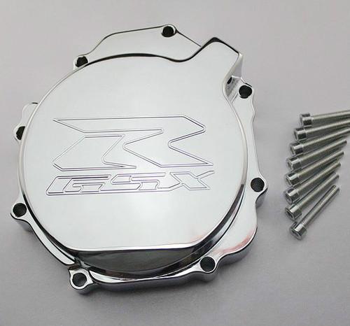 Chrome motorcycle engine stator cover for suzuki gsxr1000 gsx-r 1000 2003 2004