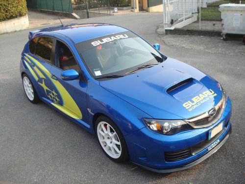 Subaru impreza wrx sti 09 wrc livery decals stickers adesivi