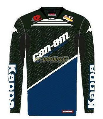 Can-am kappa gofas racing team jersey - black/blue