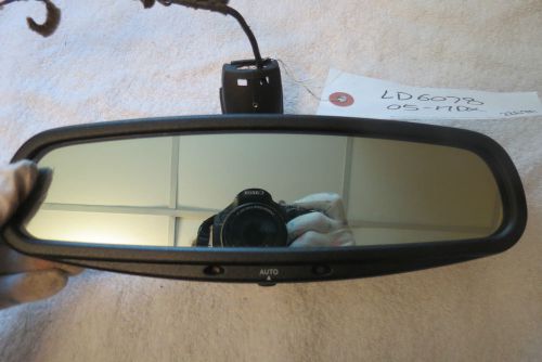 2004 2005 2006 acura mdx rear view mirror w/auto dimming oem 226m