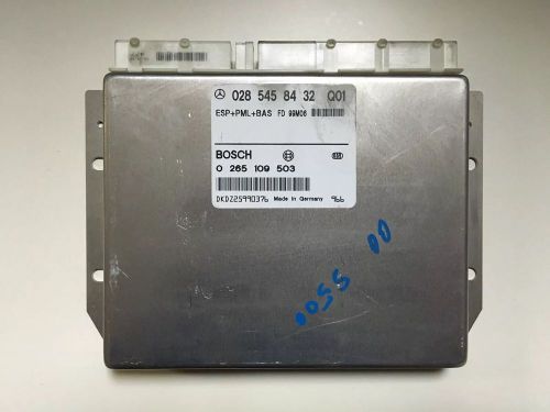 Mercedes-benz 00-02 s-class, cl500 w220 abs control module esp#028 545 84 32 oem