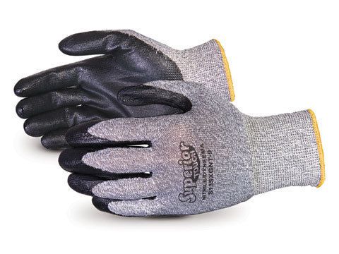 Heavy duty dyneema work glove with nitrile palm size-9 large