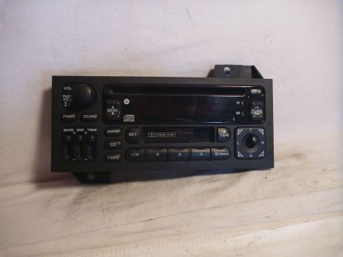 98-01 dodge chrysler jeep radio cd cassette face plate p04704385ac ac38