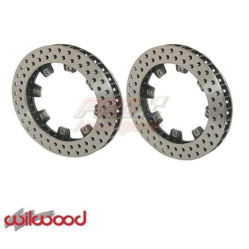 2 wilwood racing 8 bolt 32 vane 1.25" x11.75" brake rotor ump late model160-5864