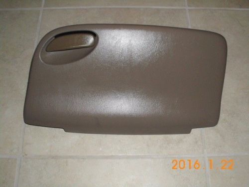 97-02 ford f150  expedition navigator glove compartment box door tan 98 99 00 01