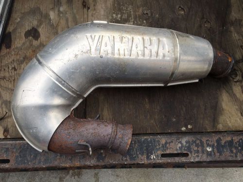 Yamaha viper pipe exhaust 700 triple 8ek-14620 great  sxv sxviper oem