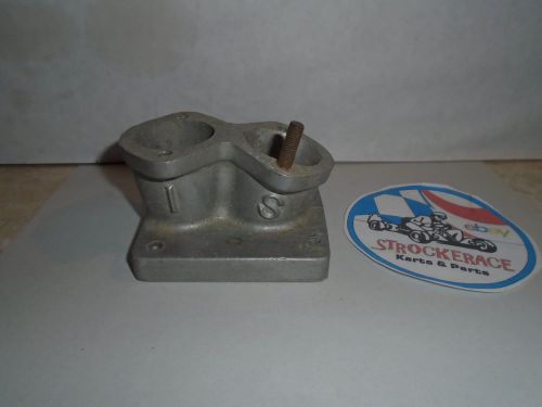 Vintage racing go kart is mcculloch dual intake manifold cart part