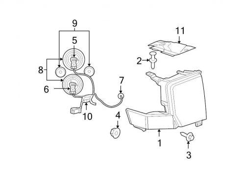 Chrysler oem jeep headlight wiring harness 05175068aa image 10