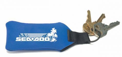 * sea-doo neoprene floating key chain floats 3 keys