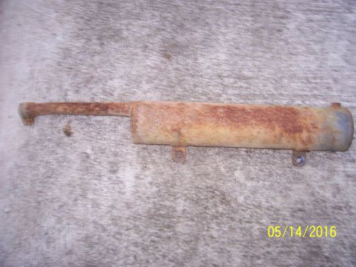 Oem factory 99-04 yamaha yfm250 yfm 250 beartracker 2x4 exhaust muffler pipe