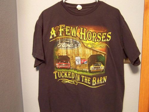 A few horses ford mustang men’s xl t-shirt
