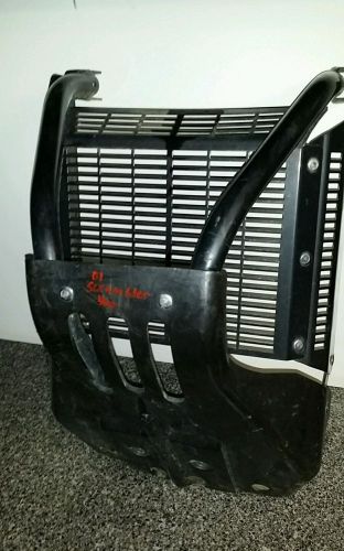 Polaris scrambler 400 2x4 4x4 2001 front bumper radiator brush guard skid plate