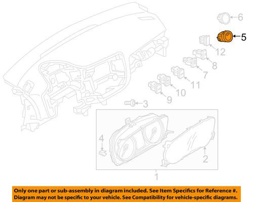 Mitsubishi oem 14-15 outlander ignition lock-power switch 8610a150