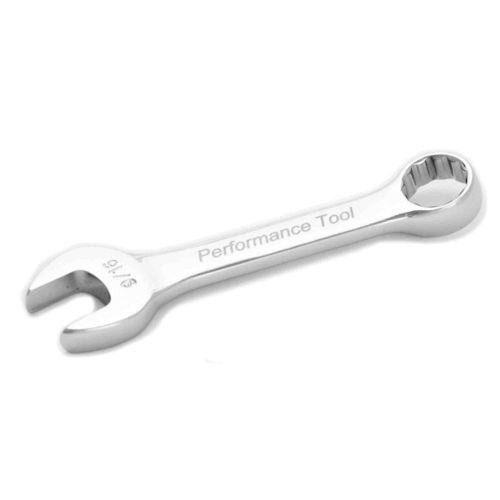 Performance tool w30518 wrench wrench combo-9/16  full polish stub