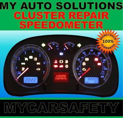 Fits 93 - 98 vw cabrio instrument cluster gauge speedometer  repair rebuild