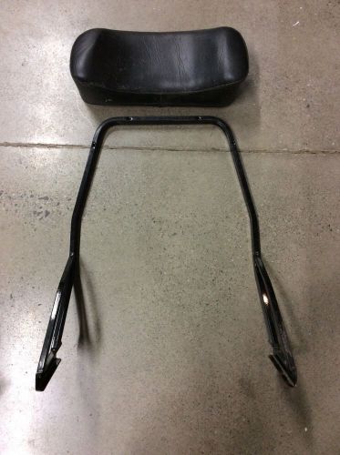 Skidoo ski-doo ski doo touring backrest back rest bombarier