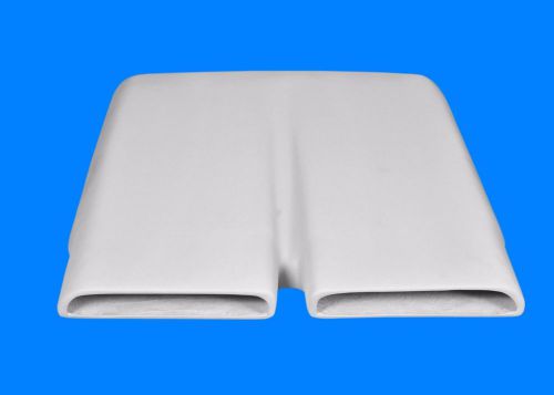 1970-76 plymouth duster dual snorkel hood scoop with hardware