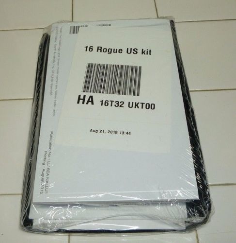 2016 nissan rogue owners manual set 16 guide w/case new