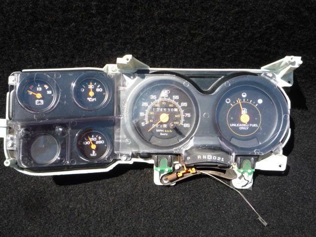 1990 1991 instrument gauges cluster speedometer r/v gmc truck chevy blazer *note
