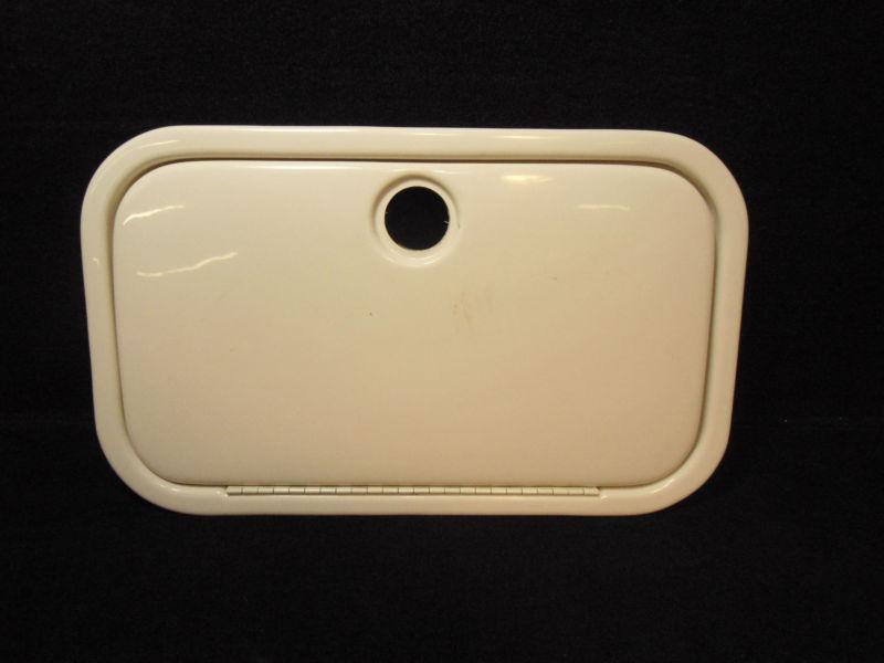 20.5" x 12.5" x 1.25" plastic boat deck/floor hatch compartment lid/door