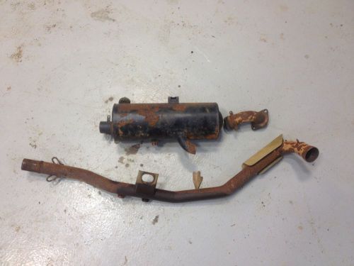 2003 polaris sportsman 500 exhaust pipe muffler head