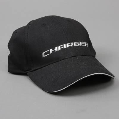 Ghh ball cap cotton new charger logo black adjustable velcro® backstrap each