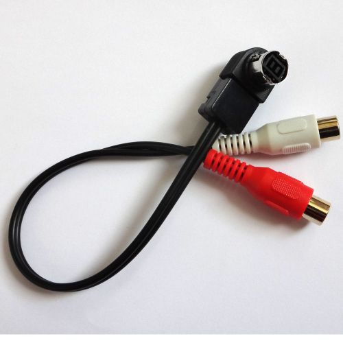 Alpine car radio ai-net din cable to rca jack kca-121b cda-9805 cda-9807
