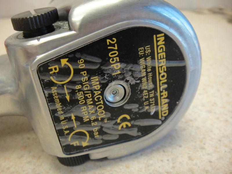 INGERSOLL-RAND IR 2705P1 AIR IMPACTOOL IMPACT AIR WRENCH 1/2