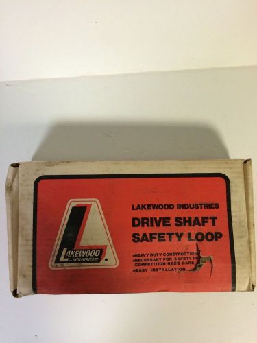 Drive shaft safety loop