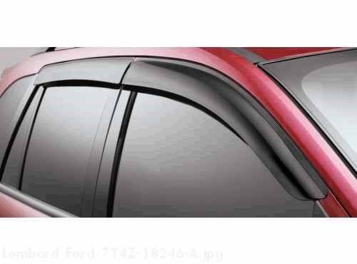 2013 thru 16 escape oem genuine ford parts smoke side window deflector kit 4-pc