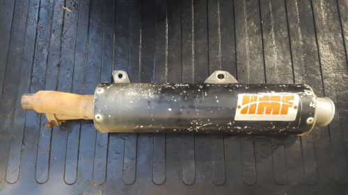 Hmf slip-on muffler (used), off of 07 kawasaki brute 750i