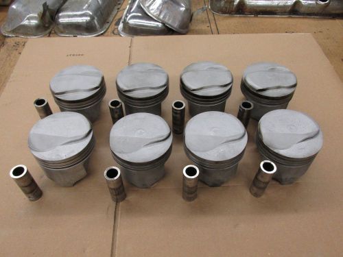 Original gm trw bbc 427 forged aluminum pistons 3888304 std 11.5-1 closed l2268
