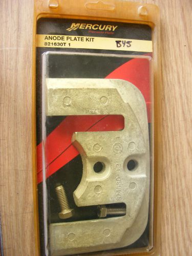 New genuine mercury 821630t1 anode plate quicksilver boat marine outboard