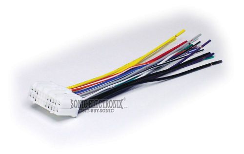 Scosche cr02rb aftermarket stereo reverse wire harness for 2002+ chrysler/jeep