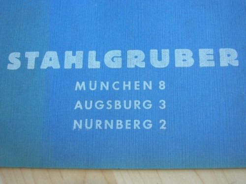 Stahlgruber volkswagen vw split kÄfer ovali oval bug beetle heb kdf accessoyr 59