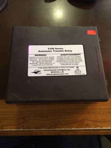 Progressive dynamics pd5110610 30 amp automatic transfer switch 5100 series
