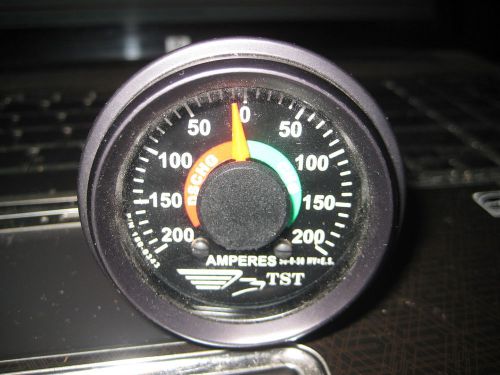 Tst dc amperes meter 0-200 part# d-1561925436 &#034; gauge only &#034; no hardware include