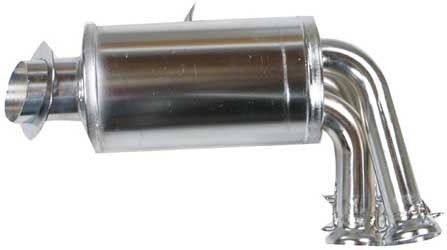 Sno stuff 331-100 rumble pack single canister silencer
