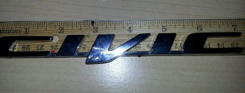 Honda civic emblem