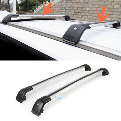 2pcs aluminum alloy roof  rack cross bars main body for lexus nx200 2015-2016 j