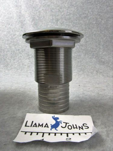 Attwood thru-hull connector fitting stainless steel marine 66552