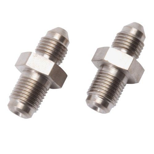 Russell 641431 male metric brake adapter fitting - 2 piece