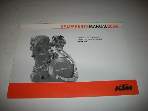 2004 ktm motorcycle spare parts manual catalog- engine 660 smc cmystore4more ktm