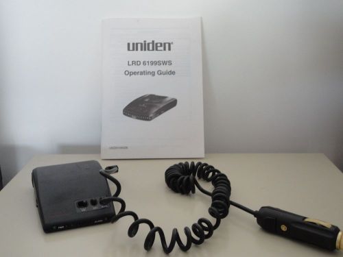Uniden radar detector