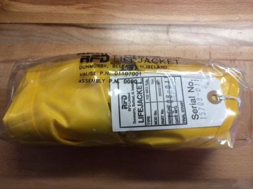 Rfd life jacket pn 00002136 type 102mk2.b.a adult/child 35+lb