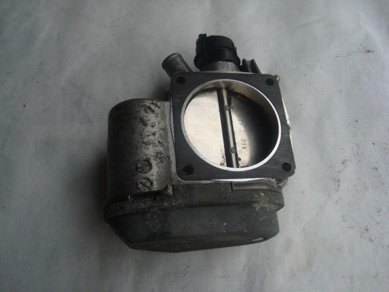 1996-1999 MERCEDES-BENZ E320 THROTTLE BODY WITH AIR INTAKE VACUUM BOX DAMPER, US $75.00, image 2