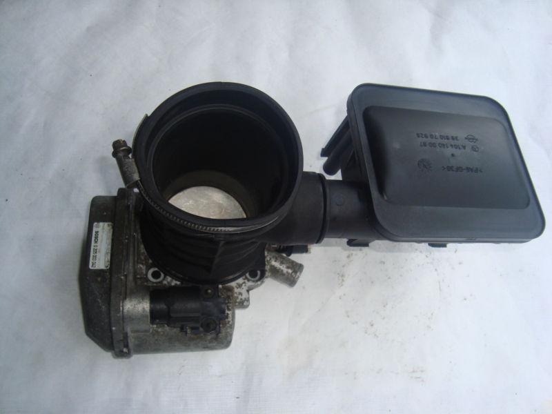 1996-1999 MERCEDES-BENZ E320 THROTTLE BODY WITH AIR INTAKE VACUUM BOX DAMPER, US $75.00, image 5
